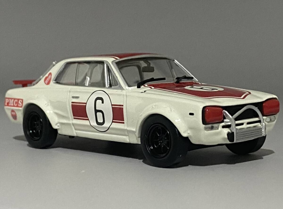 京商 1/43 Nissan Skyline 2000 GT-R Hakosuka (KPGC10) 1971 No.6 ◆ Kyosho Museum Collection ◆ 日産スカイラインGT-R ハコスカ 03022R