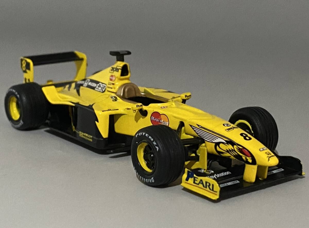 1/43 Jordan Mugen Honda 199 Heinz-Harald Frentzen #8 ◆ 3位 1999 FIA F1 World Championship ◆ Benson & Hedges Buzzin Hornets_画像2
