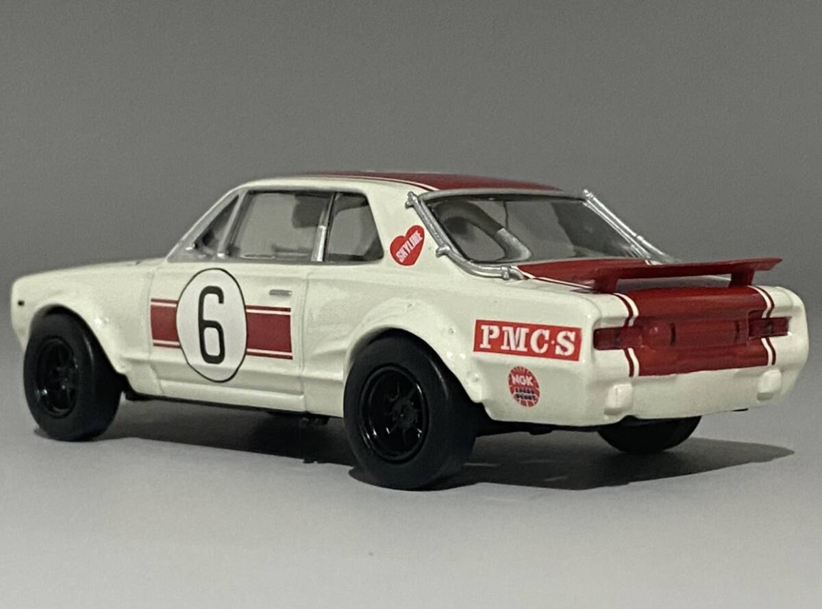 京商 1/43 Nissan Skyline 2000 GT-R Hakosuka (KPGC10) 1971 No.6 ◆ Kyosho Museum Collection ◆ 日産スカイラインGT-R ハコスカ 03022R