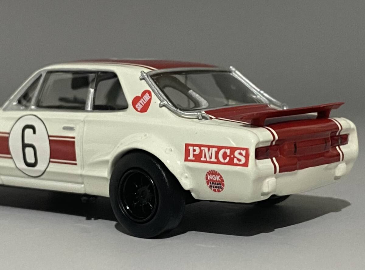 京商 1/43 Nissan Skyline 2000 GT-R Hakosuka (KPGC10) 1971 No.6 ◆ Kyosho Museum Collection ◆ 日産スカイラインGT-R ハコスカ 03022R