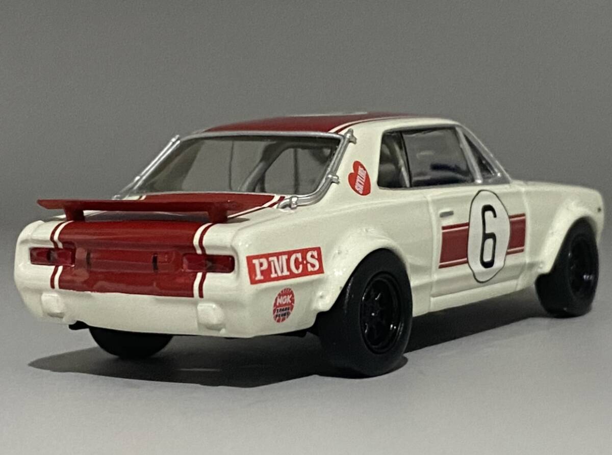 京商 1/43 Nissan Skyline 2000 GT-R Hakosuka (KPGC10) 1971 No.6 ◆ Kyosho Museum Collection ◆ 日産スカイラインGT-R ハコスカ 03022R