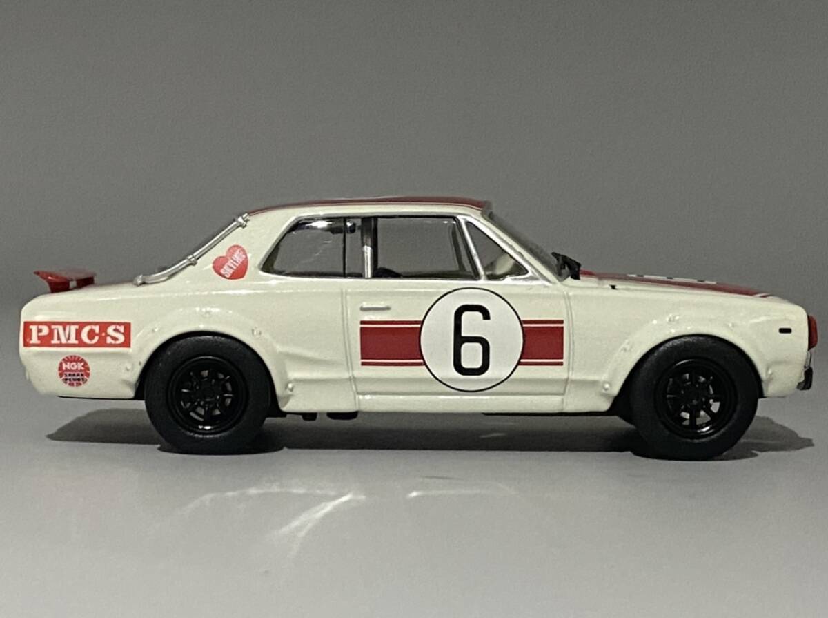 京商 1/43 Nissan Skyline 2000 GT-R Hakosuka (KPGC10) 1971 No.6 ◆ Kyosho Museum Collection ◆ 日産スカイラインGT-R ハコスカ 03022R