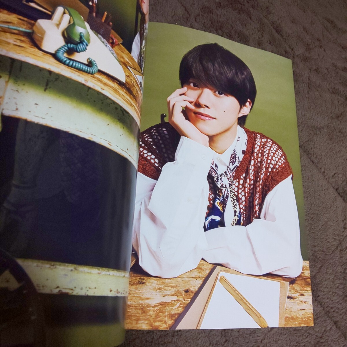 切り抜き無*なにわ男子 大橋和也 SixTONES髙地優吾 Snow Man阿部亮平 ジュニアHiHi Jets作間龍斗 少年忍者 川﨑皇輝*雑誌 SODA 2025年1月号_画像2