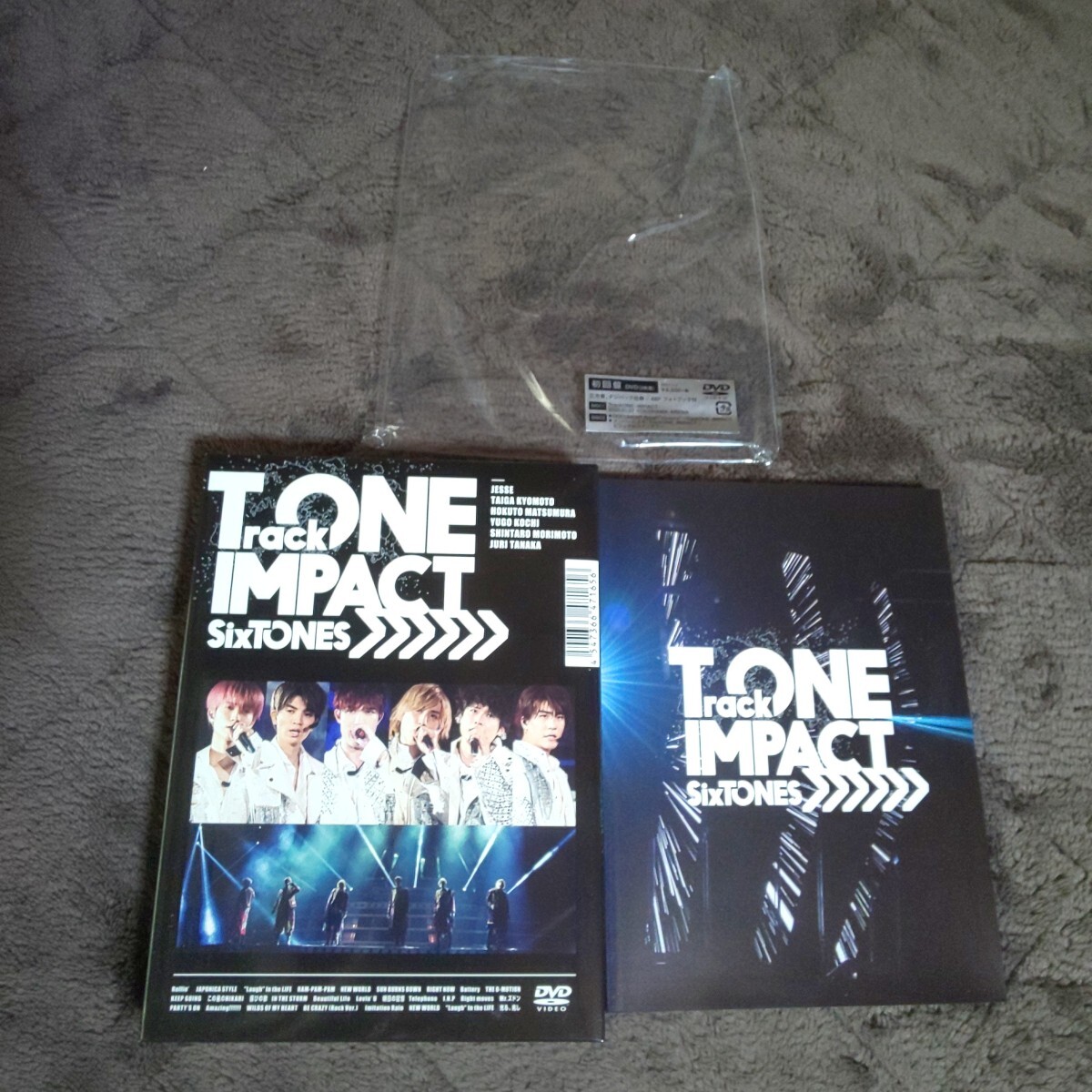 2点セット 初回盤 通常盤 SixTONES TrackONE IMPACT 2020年