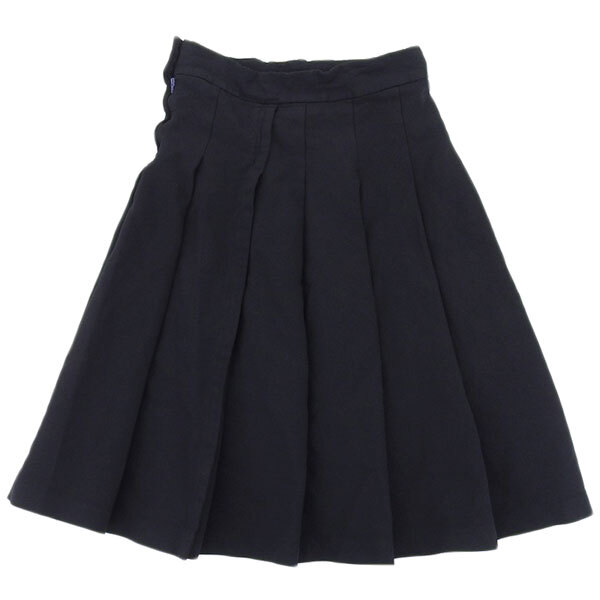 コムデギャルソン COMME des GARCONS 太プリーツスカート レディース ブラック 黒 sizeM ポリ縮絨 GJ-S041 AD2012 Y03432