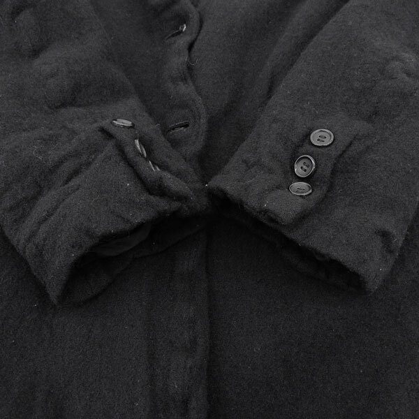コムデギャルソンオムプリュス COMME des GARCONS HOMME PLUS リバーシブルコート メンズ 黒 sizeXS 縮絨 21AW PH-J036 AD2021 Y03433