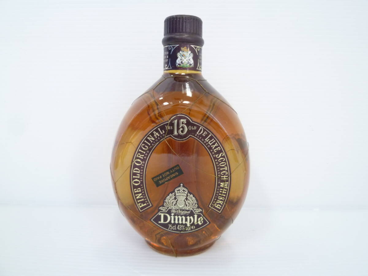 68305◇古酒/未開栓 Dimple/ディンプル 15年 デラックス 68305◇古酒/未開栓 Dimple/ディンプル 15年 デラックス