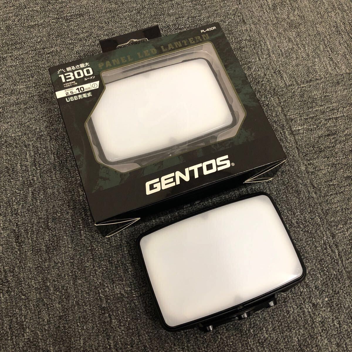 即決 GENTOS PANEL LED LANTERN PL-400R 2個
