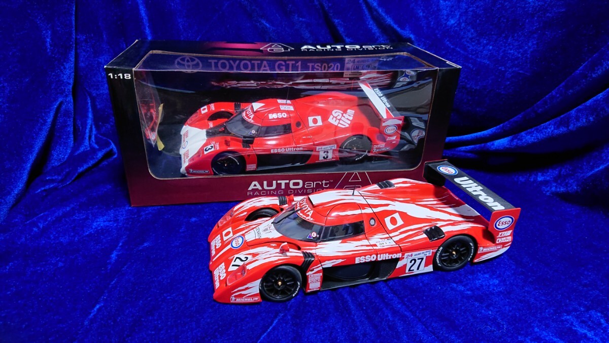 1/18 TOYOTA TTE GT-One TS020 Le Mans 24h #3 #27 Autoart トヨタ LM 2台セット 1998 1999 片山右京 鈴木利男 土屋圭市 オートアート