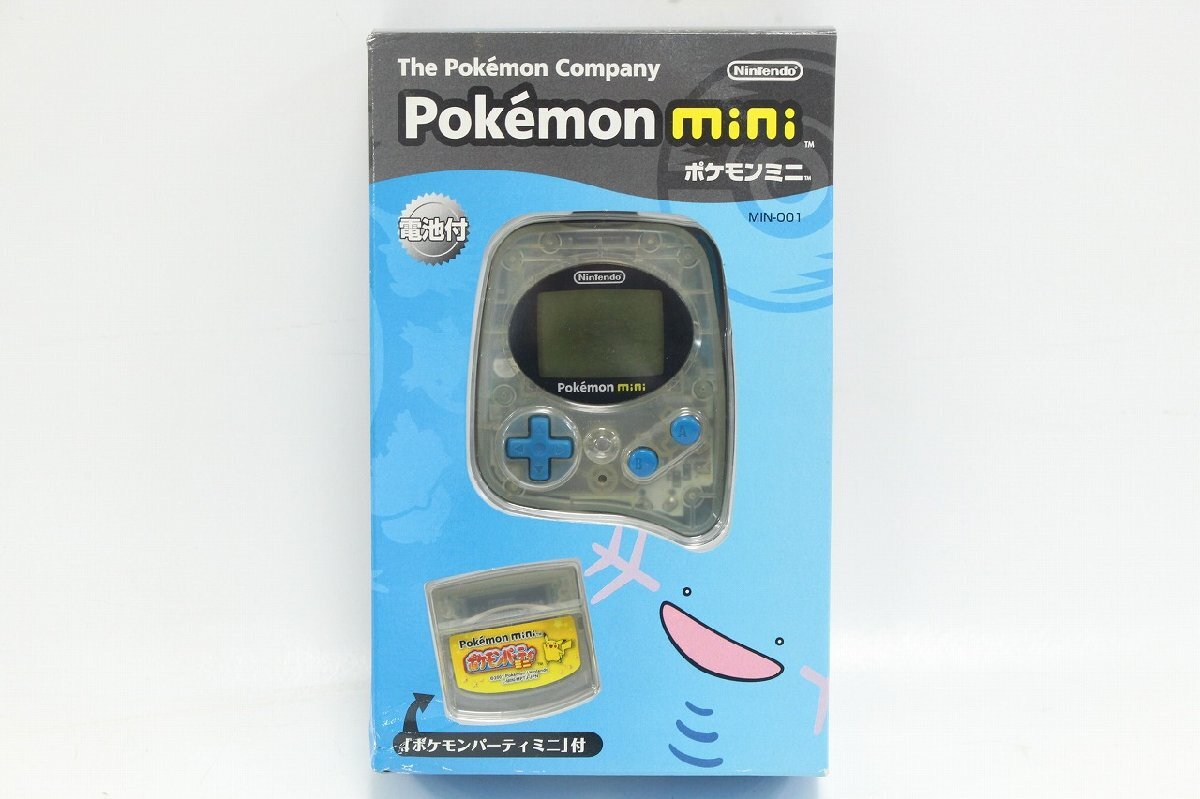 1円~】 Pokemon mini ポケモンミニ ウパーブルー MIN-001 1円~】 Pokemon mini ポケモンミニ ウパーブルー MIN-001