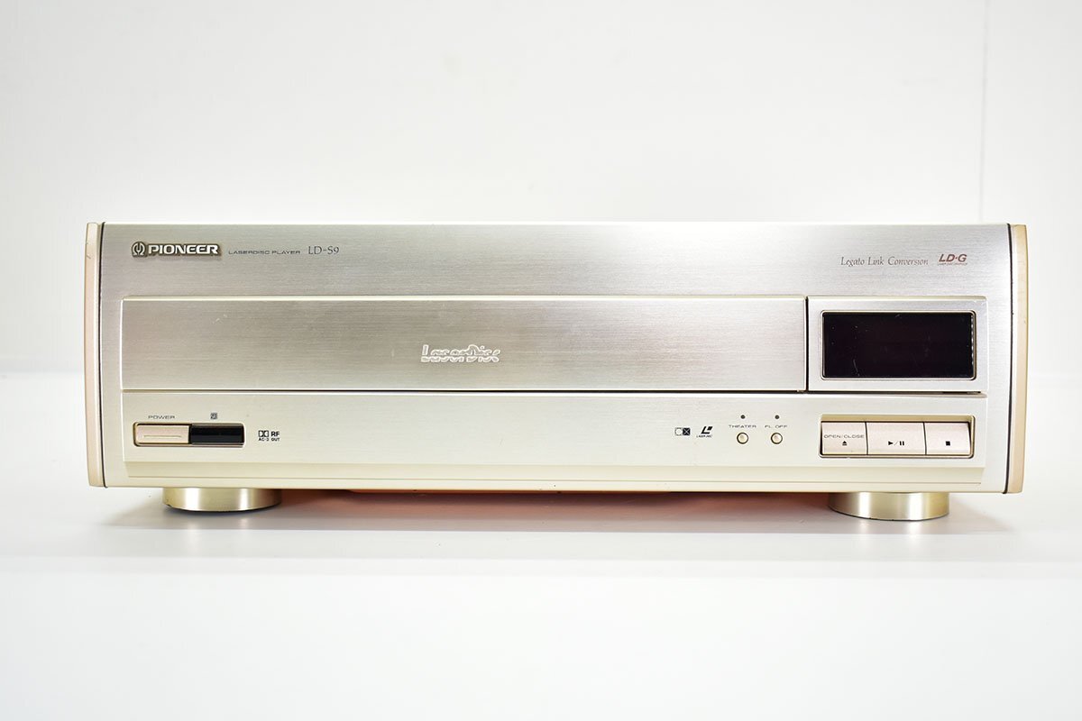 Pioneer レーザーディスクプレーヤー LD-S9 Pioneer LD-S9 Reference Gold Laserdisc player High-pitched
