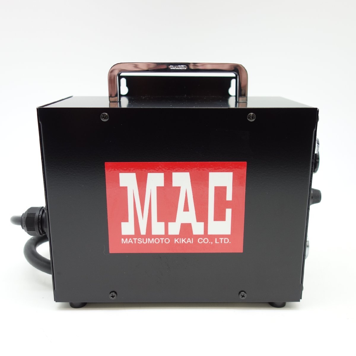 美品》 マツモト機械 MAC-180WR ポジショナー コントローラー 美品》 マツモト機械 MAC-180WR ポジショナー コントローラー