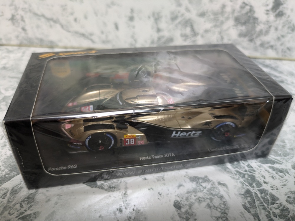 スパーク Spark 1/43 ポルシェ 963 #38 Hertz Team Jota WEC