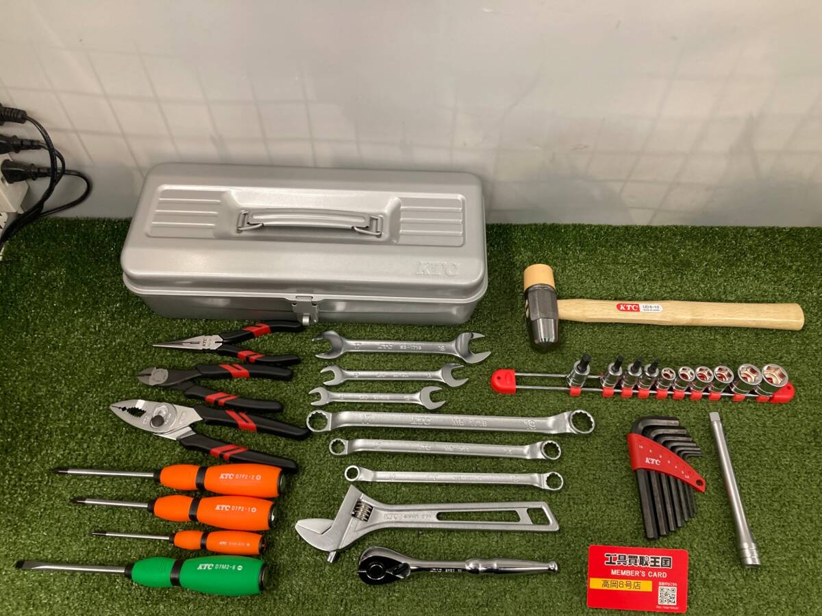 【中古品】【0926】KTC　9.5sq. 工具セット 35點　SK33525M　ITJ7XP158S80