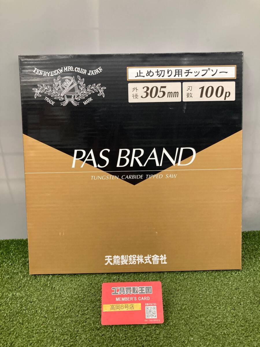 【未使用品】【0926】天龍制鋸 PAS スライド丸鋸用チップソー 305mmX2.5mmX100P　ITA77MQ7JHHY