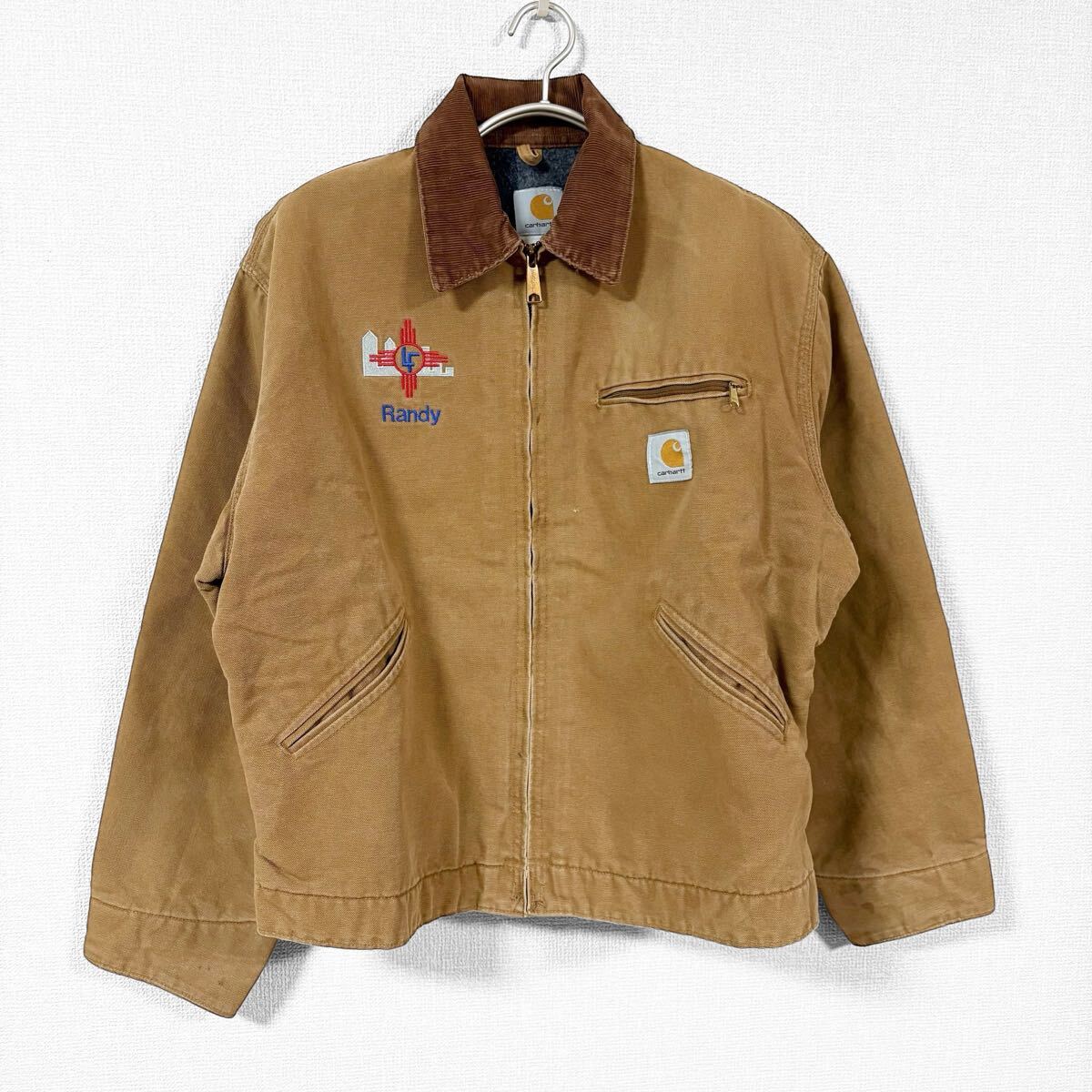 星タグ】 Carhartt カーハート デトロイトジャケット 星タグ USA 星タグ】 Carhartt カーハート デトロイトジャケット 星タグ USA