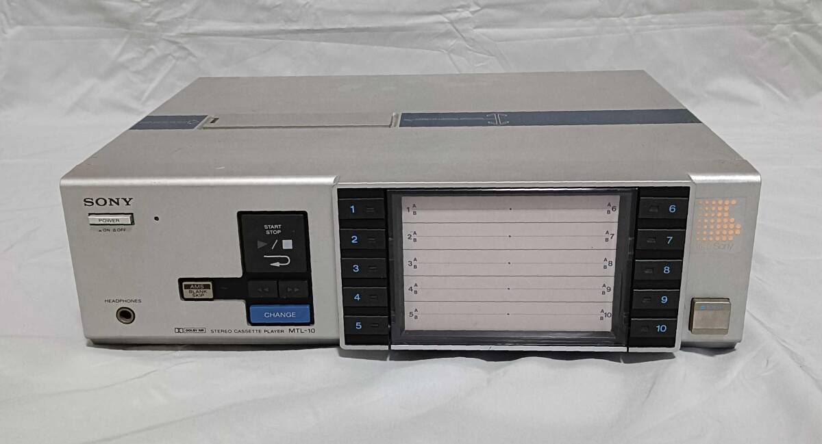 SONY ステレオカセットプレーヤー MTL-10 赤 SONY MTL-10の仕様 ソニー