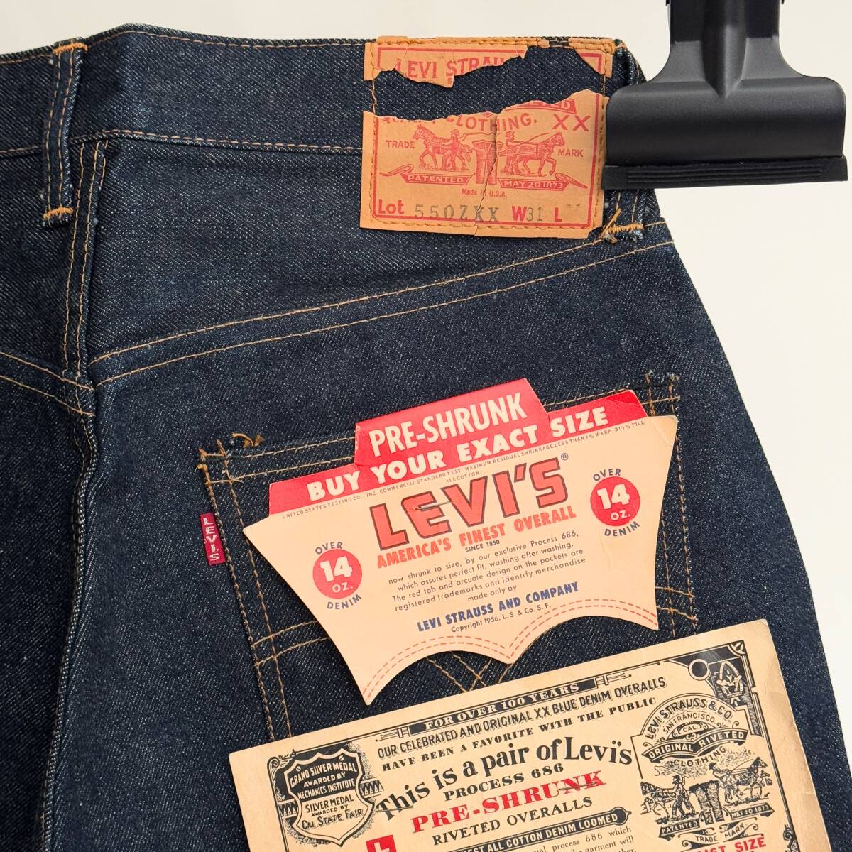 希少《 Dead /550ZXX / W31 》60s デッド【 LEVI'S 550ZXX 希少《 Dead /550ZXX / W31 》60s デッド【 LEVI'S 550ZXX