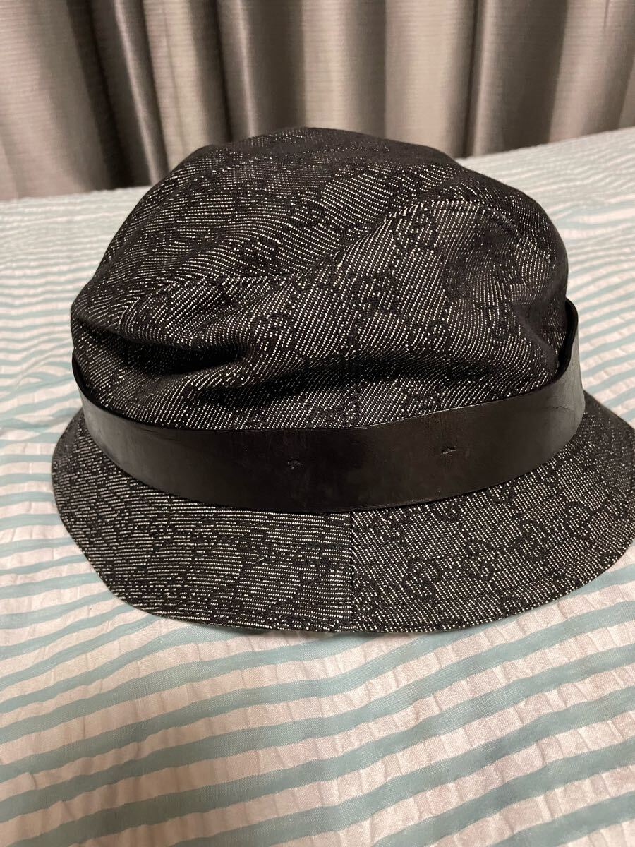 GUCCI グッチ メンズ バケットハット ストローハット 帽子 GUCCI グッチ メンズ バケットハット ストローハット 帽子
