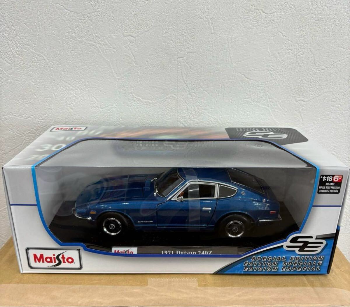 新品送料安即決1/18 Maisto マイスト 1971 Datsun 240Z ダットサン 240Z 検）オートアートイグニッションモデル悪魔のZ灣岸ミッドナイト