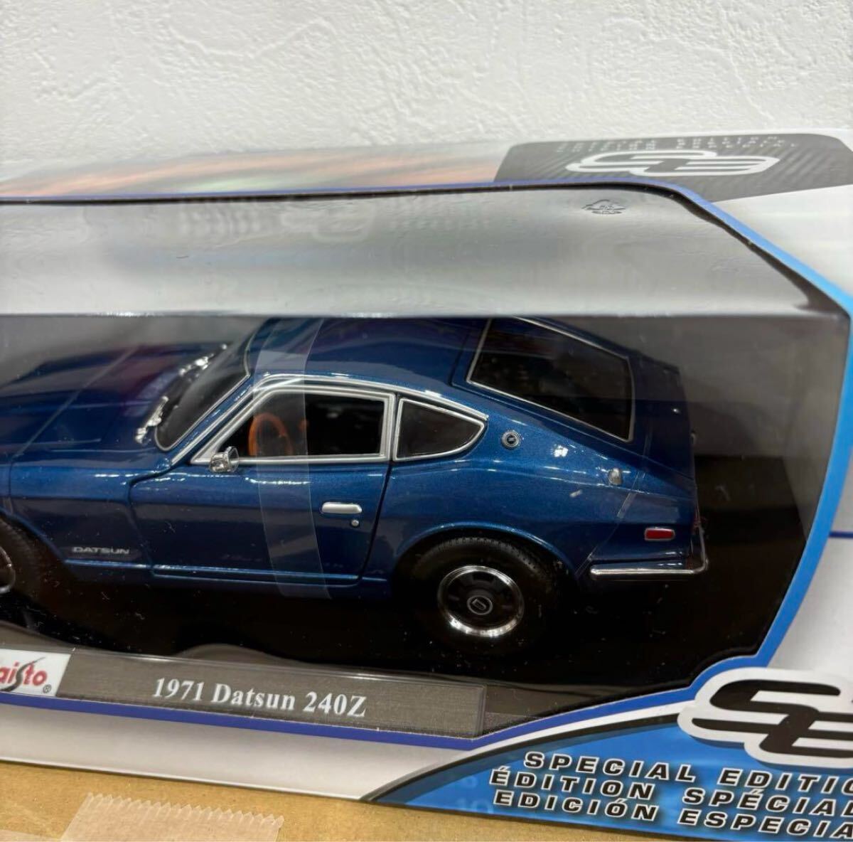 新品送料安即決1/18 Maisto マイスト 1971 Datsun 240Z ダットサン 240Z 検）オートアートイグニッションモデル悪魔のZ灣岸ミッドナイト