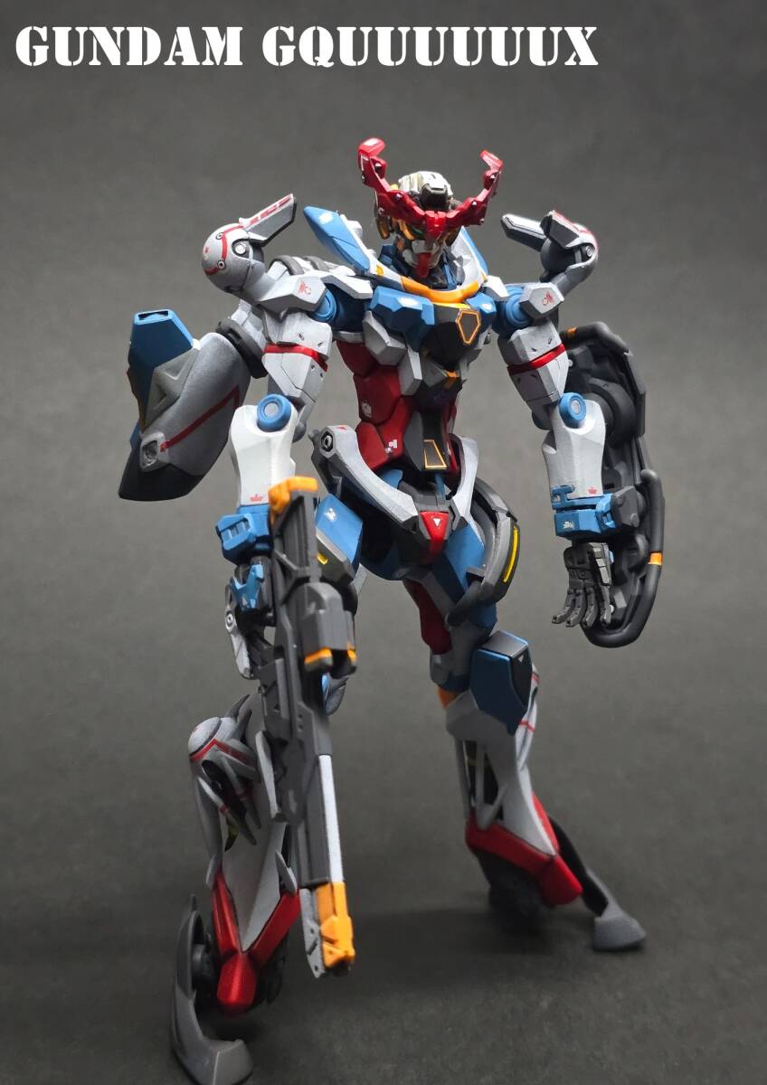 1/144 HG Gundam GQuuuuuuX(ジークアクス) 塗装改造完成品 1/144 HG Gundam GQuuuuuuX(ジークアクス) 塗装改造完成品