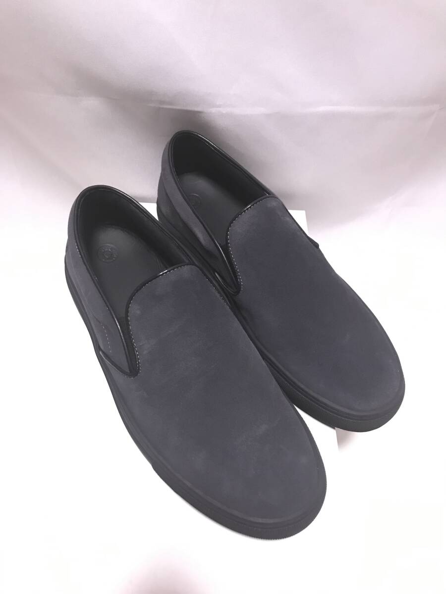 新品★限定別注★ポストオーバーオールズ × AMB slip-on スリッポン★Post O' Alls デッキシューズ スニーカー 41 26cm ブラック_画像10