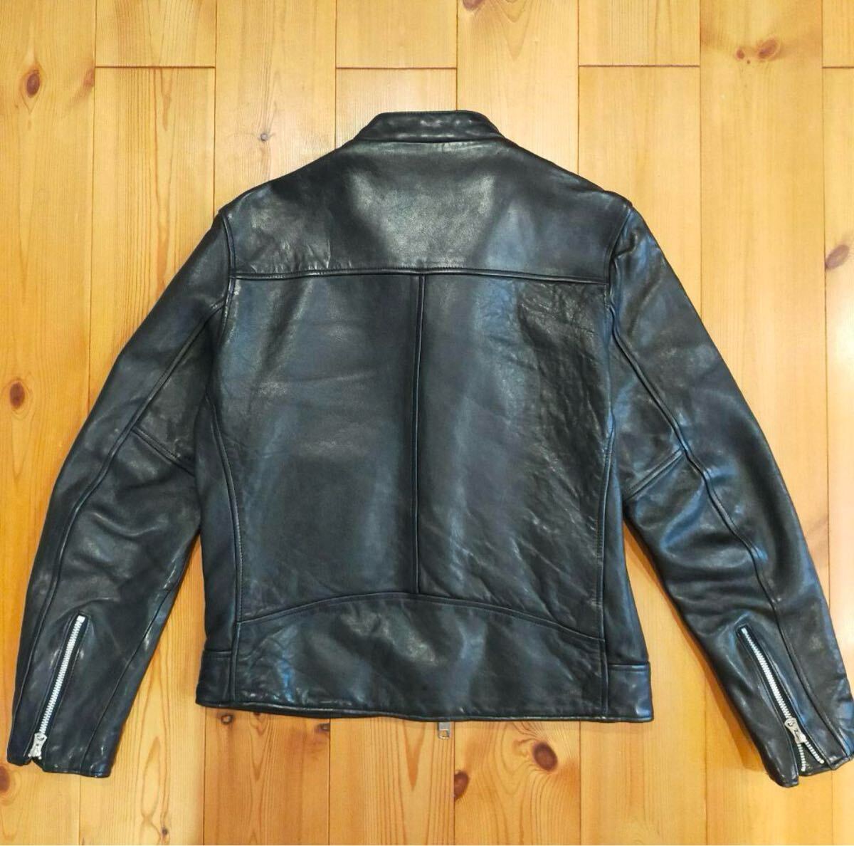 美品 schott ダブル ブレスト ライダース