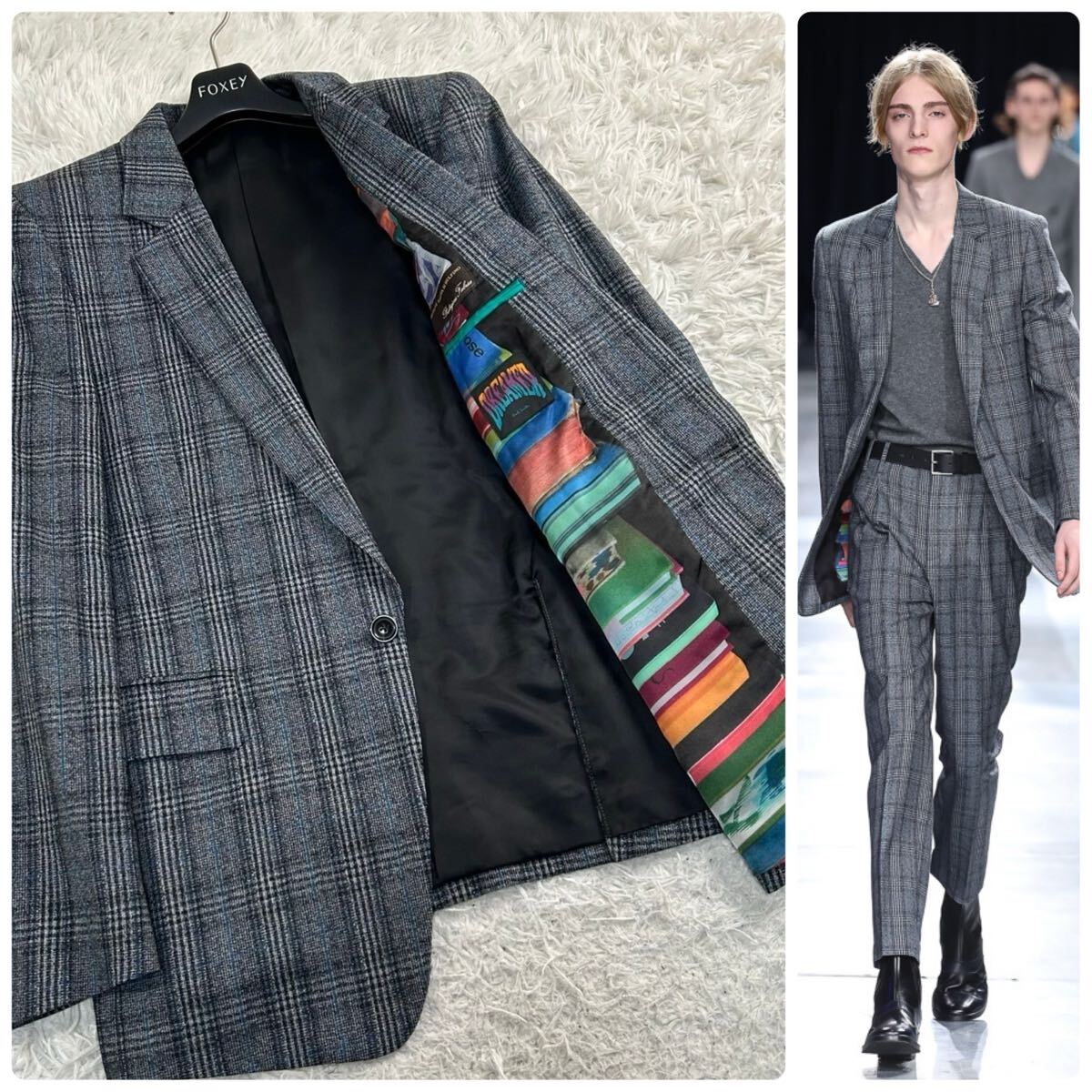極美品/18AWパリコレモデル!!】PAUL SMITH ポールスミス