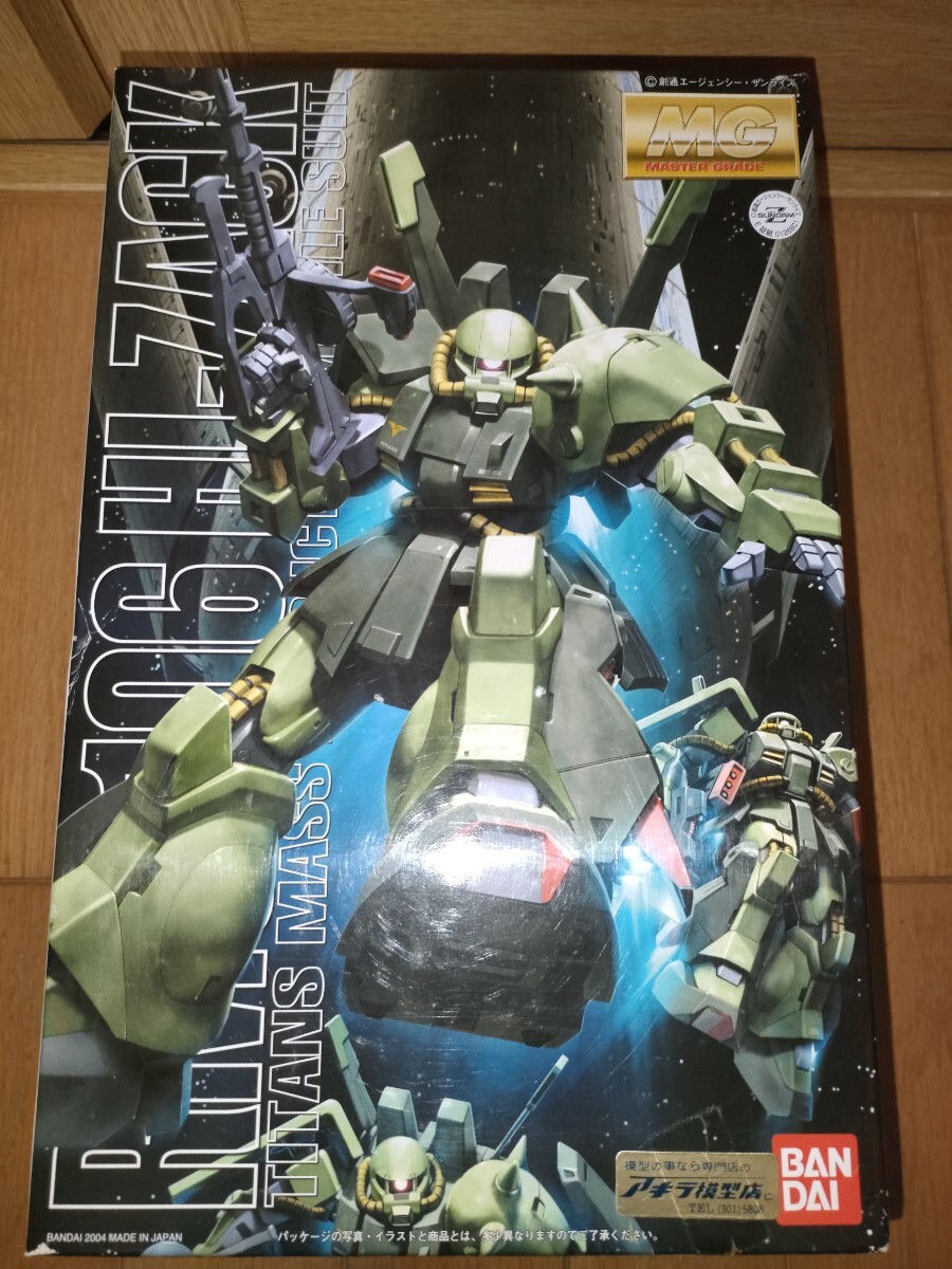 訳あり 完成品 バンダイ MG 機動戦士Zガンダム RMS-106 訳あり 完成品 バンダイ MG 機動戦士Zガンダム RMS-106