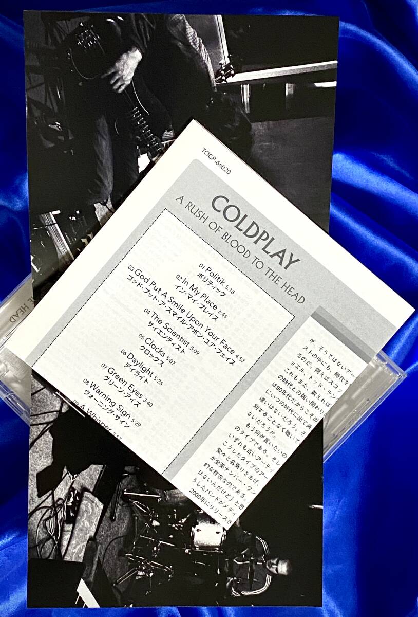 見本盤PROMO ● Coldplay / A Rush Of Blood To The Head　コールドプレイ　2002年 日本盤 TOCP-66020