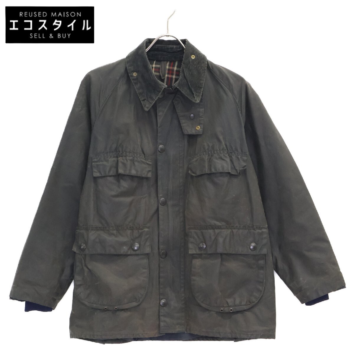 バブアー　ビデイル　3ワラント　4ポケット　サイズ36 バブアー ビデイル 3ワラント 4ポケット サイズ36 80S Barbour BEDALE
