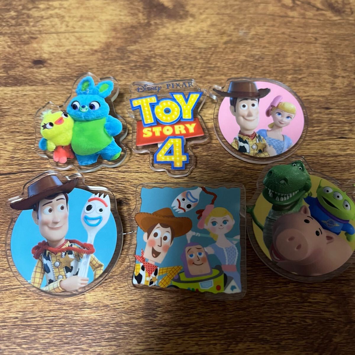 トイストーリー　アクリルクリップ 7個(gè)セット Toy story ディズニー　ピクサー　文房具　D