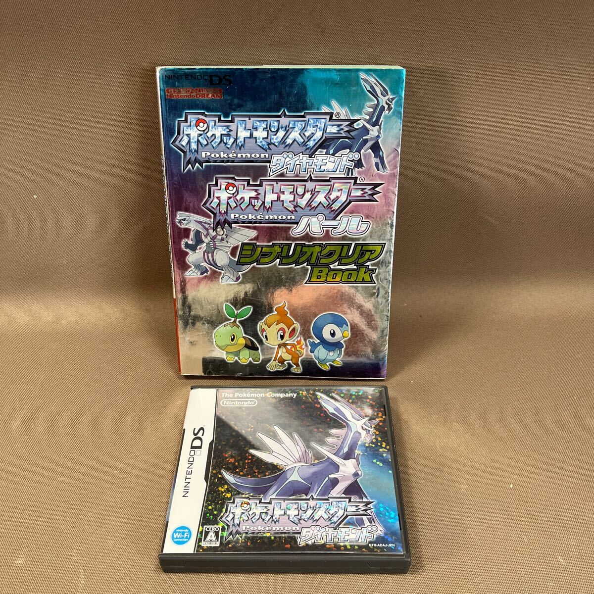  Pocket Monster бриллиант Nintendo DS Pocket Monster жемчуг сценарий прозрачный BOOK игровой гид soft 