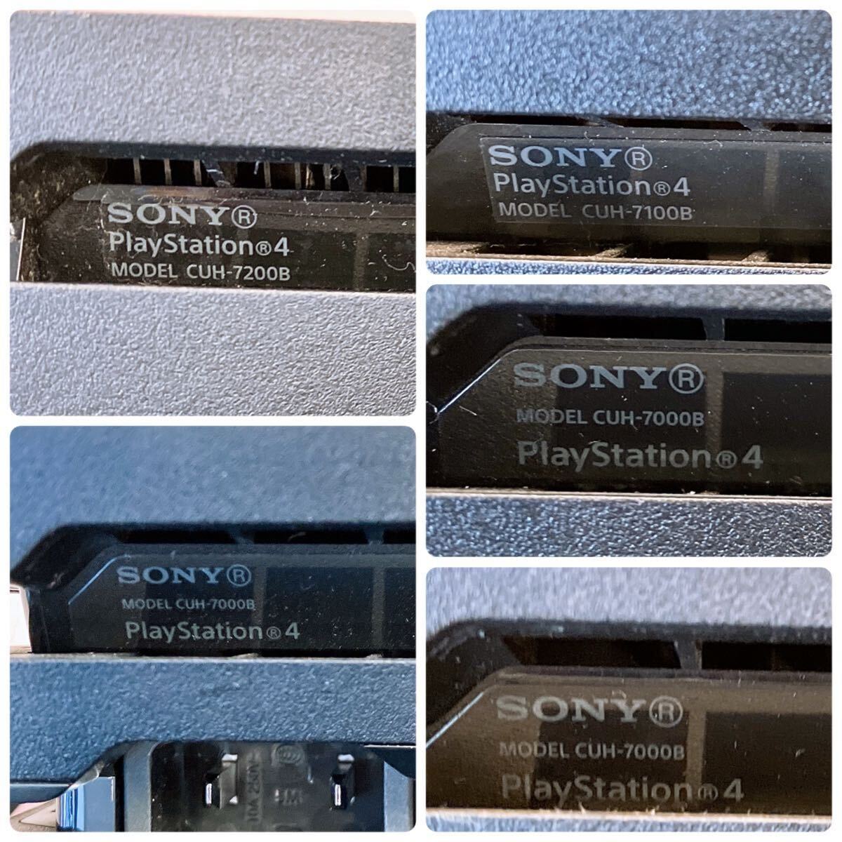SONY PS4 本体 CUH-7000 CUH-7100 CUH-7200 5台まとめ ソニー SONY PS4 本体 CUH-7000 CUH-7100 CUH-7200 5台まとめ ソニー