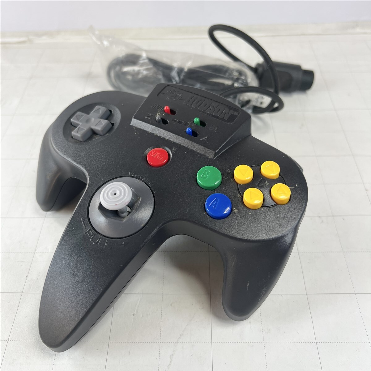 HUDSONハドソン 任天堂N64用 連射コントローラー HC-739 ジョイカード nintendo64
