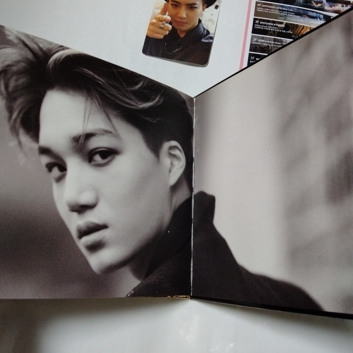 送料込み EXO CD トレカ スホ 2集 EXODUS カイ 10曲 Korean 韓国