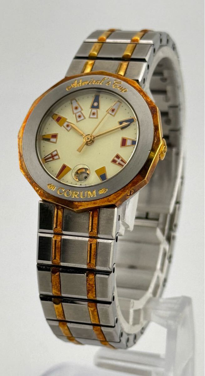 コルム 1円～】 「CORUM」 39.610.21 V052 アドミラルズカップ