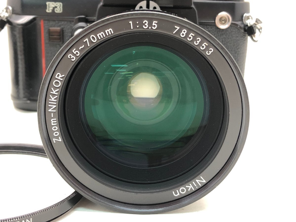 Nikon F3 Zoom-NIKKOR 35-70mm 1:3.5 一眼レフカメラ ジャンク Nikon F3 Zoom-NIKKOR 35-70mm 1:3.5 一眼レフカメラ ジャンク