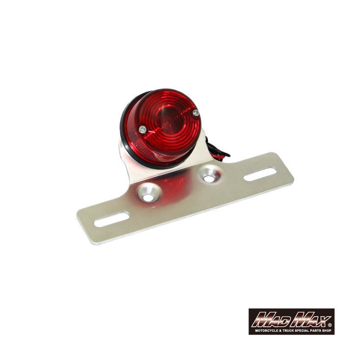 MADMAX аксессуары для мотоцикла круглый одиночный задний фонарь ( Mini задний фонарь ) красный /RMX250R RMX250S TS200R TS125R[ стоимость доставки 800 иен ]
