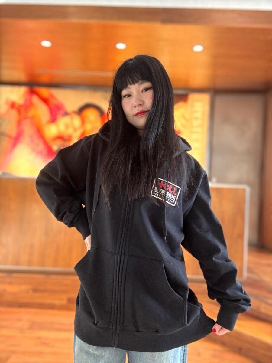 新品 大人気 ヒステリックグラマー ジップアップパーカー【HELL 新品 大人気 ヒステリックグラマー ジップアップパーカー【HELL