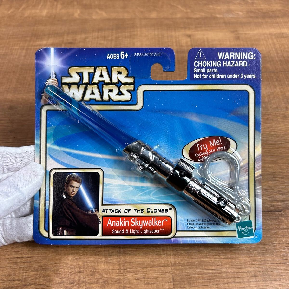 貴重 未開封 スターウォーズ ライトセーバー Hasbro ライト サウンド キーホルダー 玩具 ミニチュア フィギュア ハズブロ STAR WARS