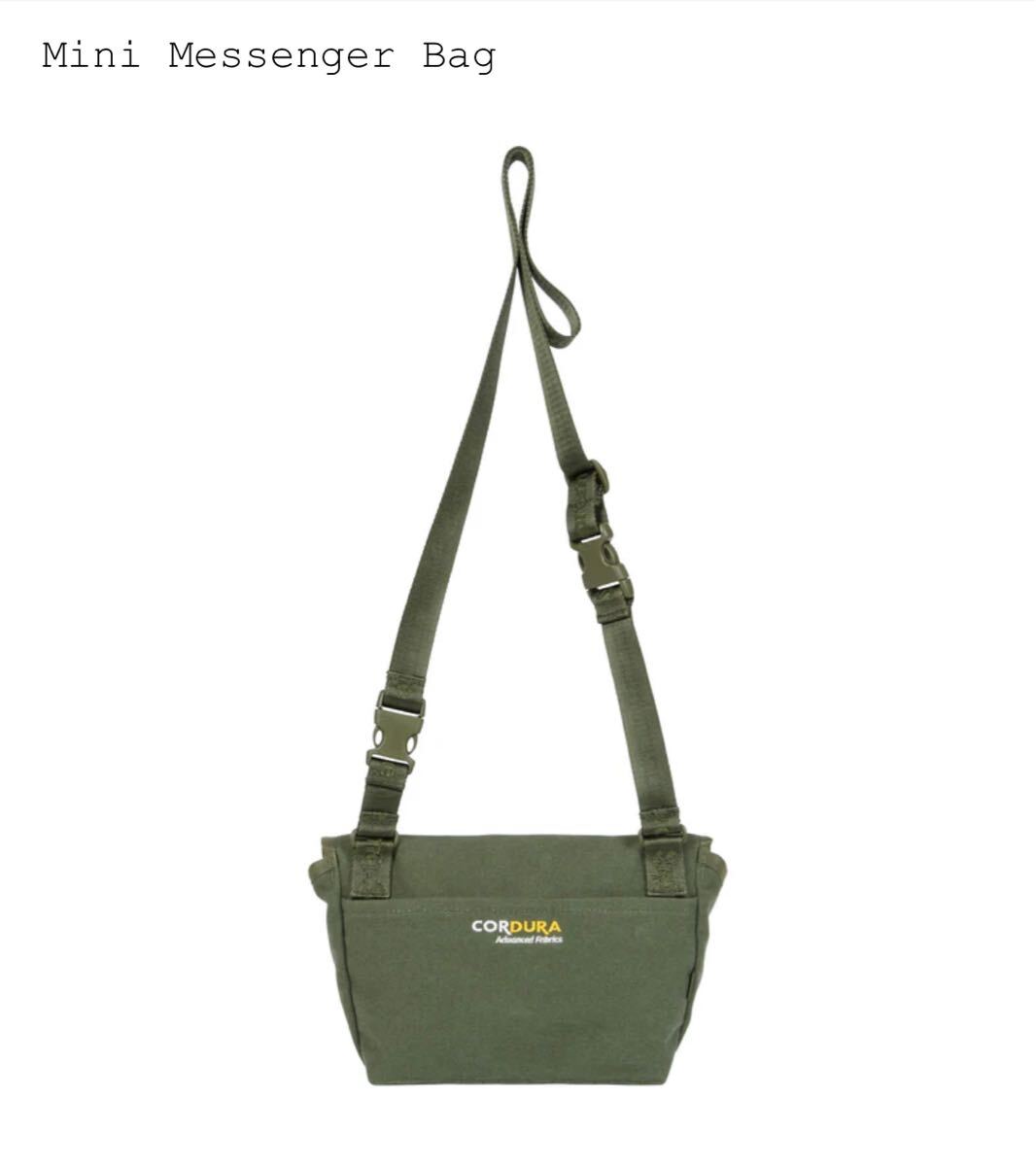 Supreme 2025SS Mini Messenger Bag Olive シュプリーム ミニメッセンジャーバッグ Shoulderショルダーバッグ オリーブ