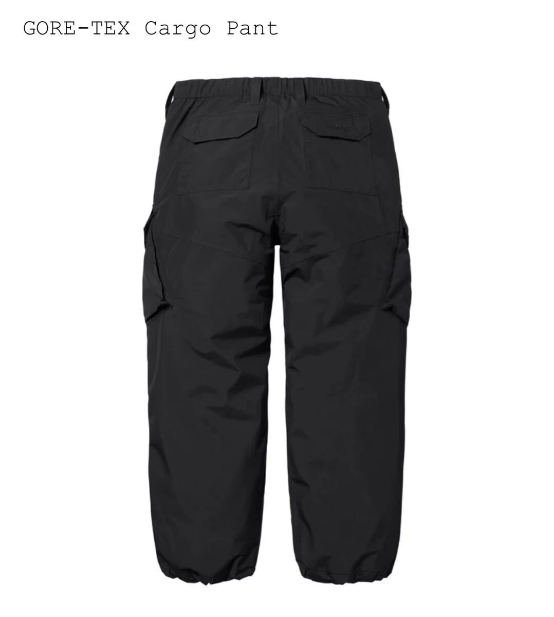 Supreme 2025SS GORE-TEX Cargo Pant Black 34インチ Lサイズ Supreme 2025SS GORE-TEX Cargo Pant Black 34インチ Lサイズ