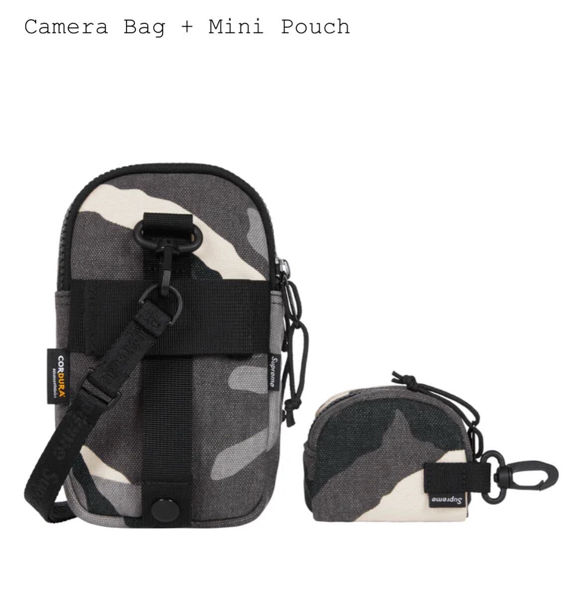 Supreme 2025SS Camera Bag + Mini Pouch Snow Camo Supreme 2025SS Camera Bag + Mini Pouch Snow Camo