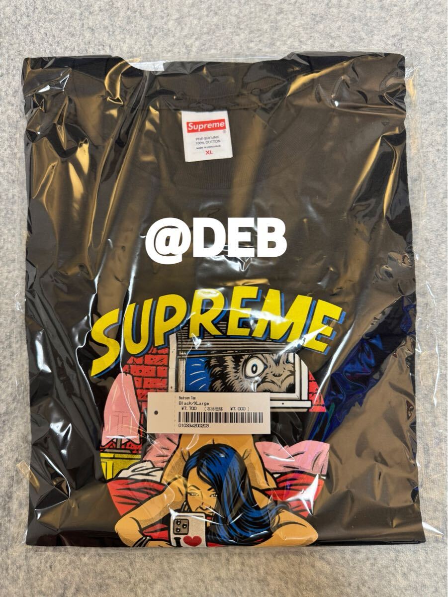 Supreme 2025SS Bedroom Tee Black XLサイズ シュプリーム Supreme 2025SS Bedroom Tee Black XLサイズ シュプリーム