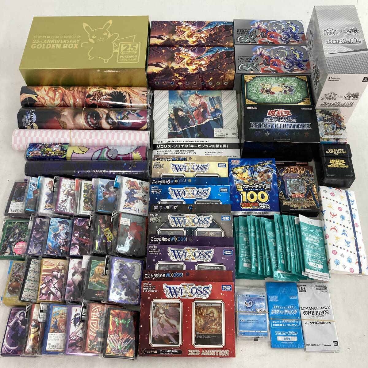 02w13585【1円~】トレカ サプライ スリーブ デッキ パック など 02w13585【1円~】トレカ サプライ スリーブ デッキ パック など
