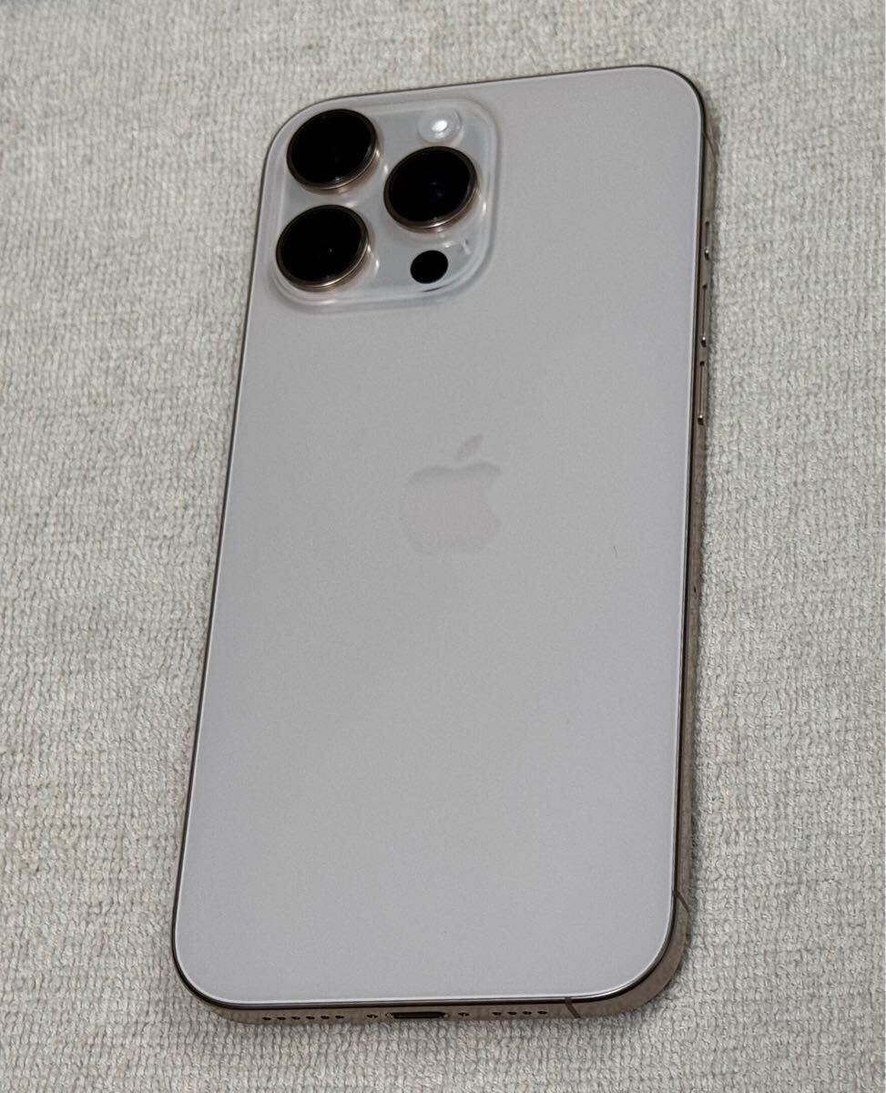 美品)充放電回数3回 iPhone16Pro Max 256GB SIMフリー デザート 美品)充放電回数3回 iPhone16Pro Max 256GB SIMフリー デザート