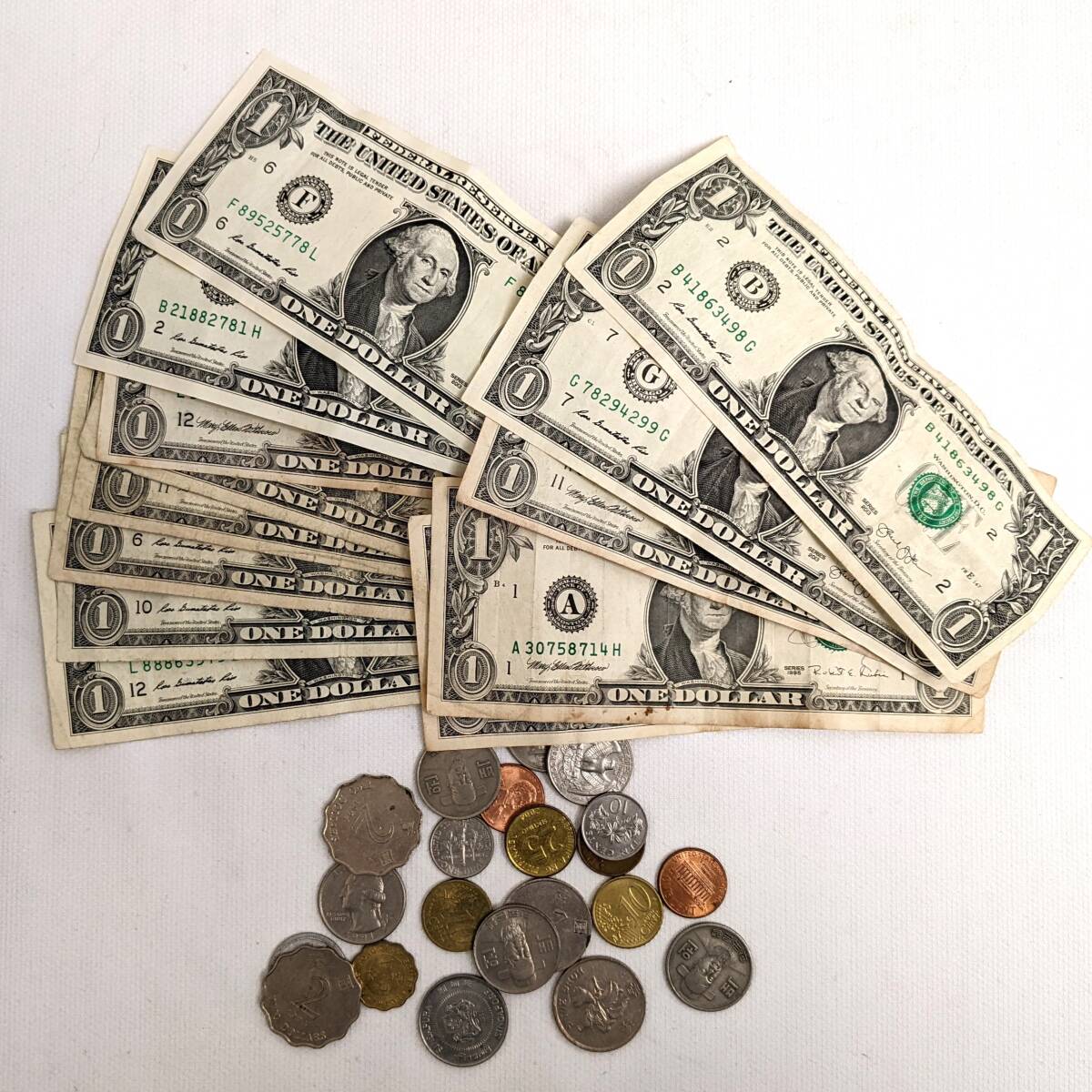 外国銭】外国銭まとめ 紙幣 硬貨 コイン アメリカドル 香港ドル 外国銭】外国銭まとめ 紙幣 硬貨 コイン アメリカドル 香港ドル