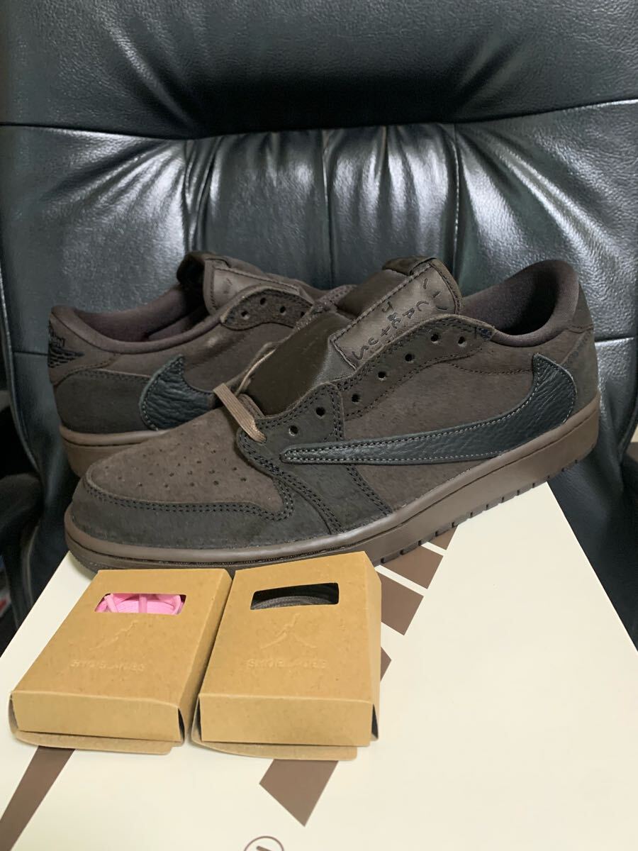 新品 NIKE×Travis Scott AIR JORDAN 1 LOW OG SP 27.5 新品 NIKE×Travis Scott AIR JORDAN 1 LOW OG SP 27.5